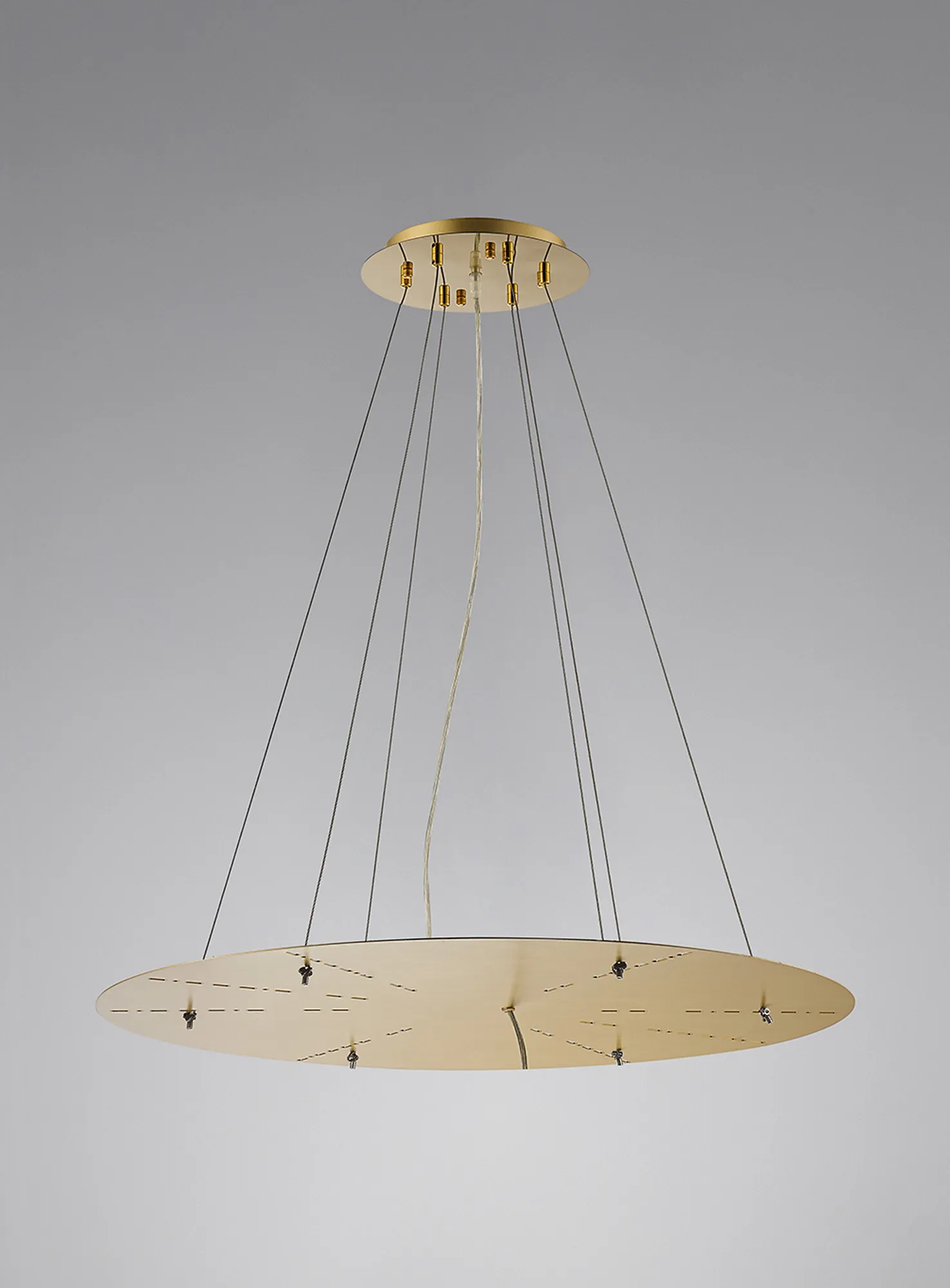 Lowan 790mm 3m Suspension Plate (Max Load 40kg) French Gold, Painted Gold D0723  Deco Lowan French Gold